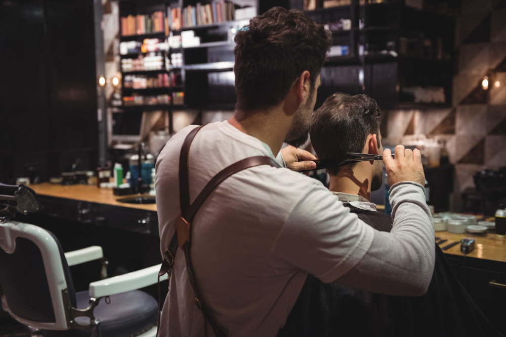 Binatene Barbershop Interior